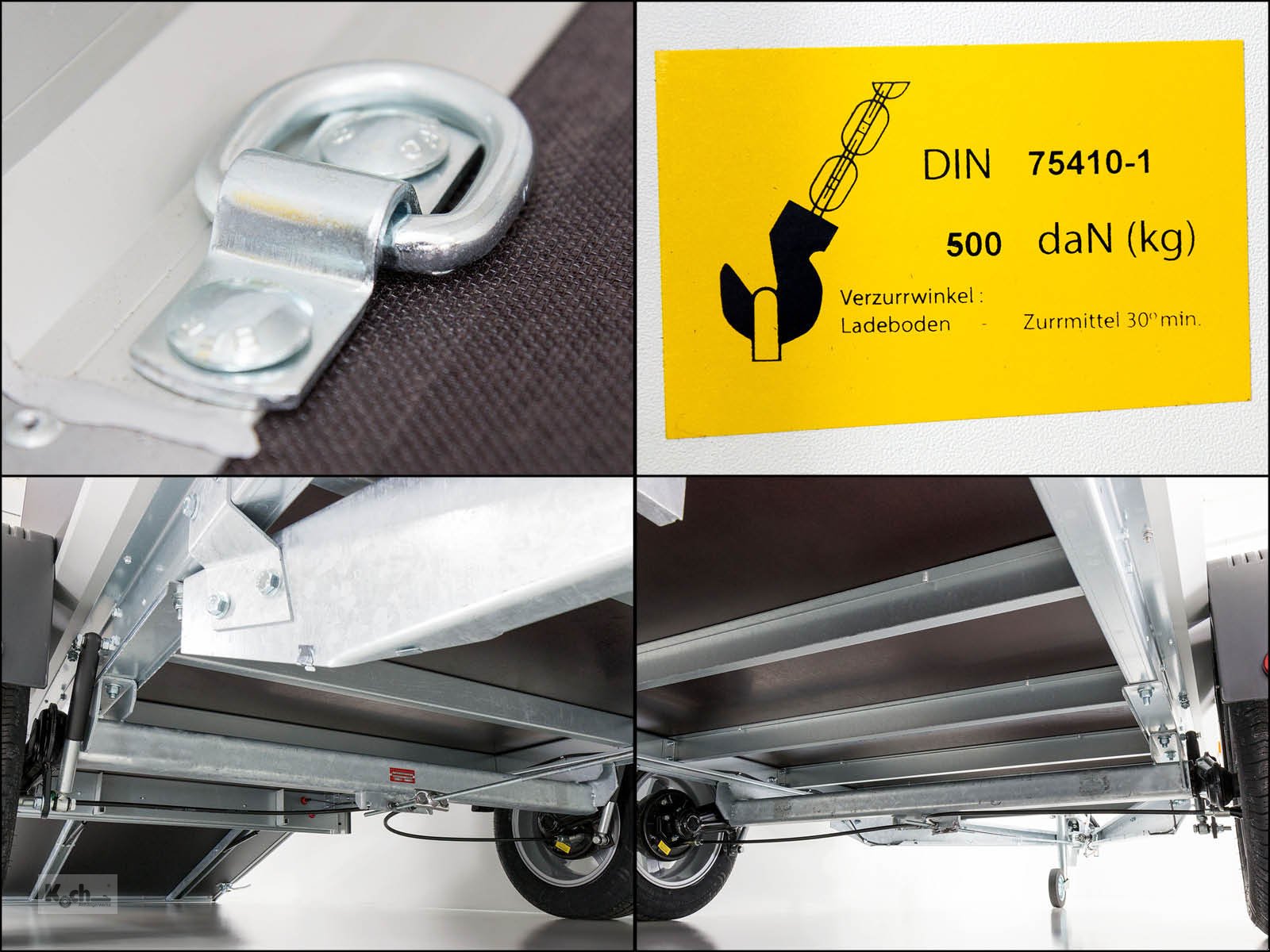 Anhänger a típus Variant Kofferanhänger Black Edition 148x258cm H:157 1,35t|Rampe (Ko15411912So), Neumaschine ekkor: Winsen (Luhe) (Kép 16)